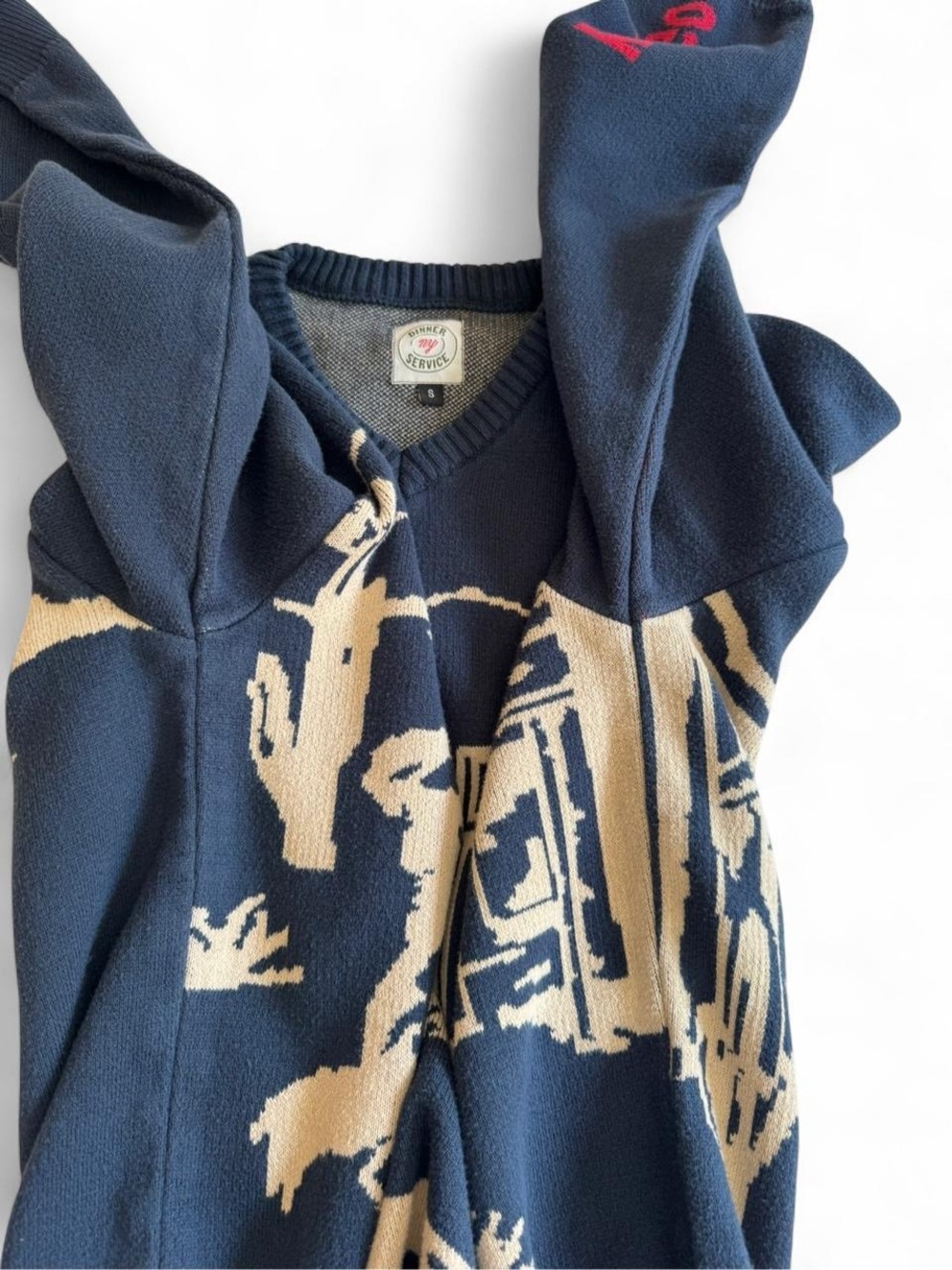 Orville Peck x Dinner Service NY Rodeo Sweater Small - Picture 7 of 10